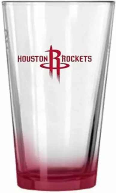 NBA Basketball Geschenkset (Größe Einheitsgröße) Houston Rockets Pint Glas - Neu