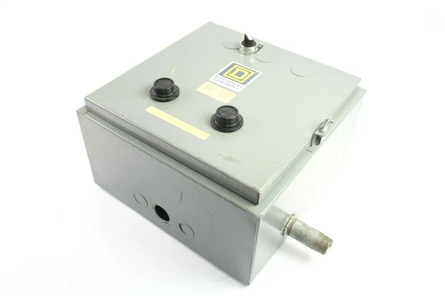 Square D 8810 SBG 3 2-Speed AC Magnet Starter