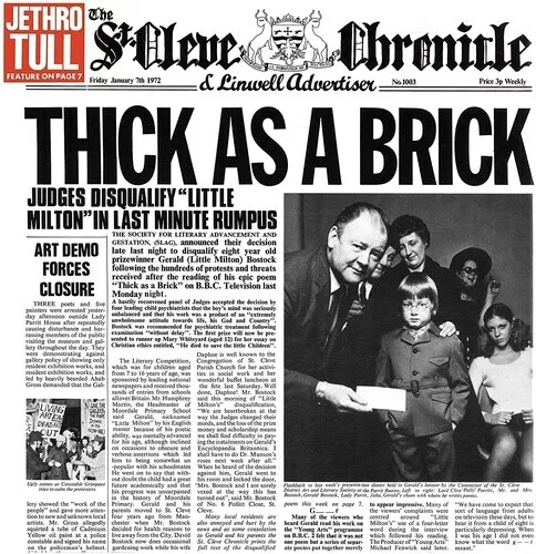 Jethro Tull - Thick As A Brick (50th Anniversary Special Edition) [New CD] With