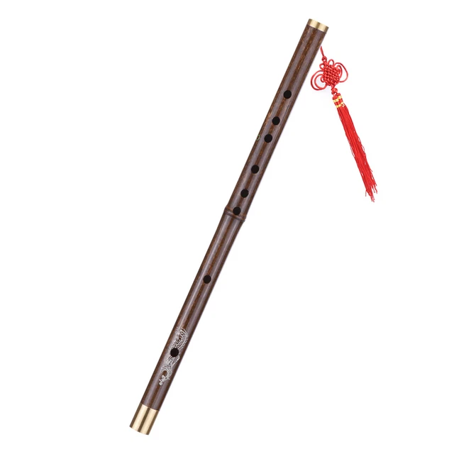 Traditional Chinese Handmade Dizi Bamboo Flute in C key Musical Instrument H9K1 2