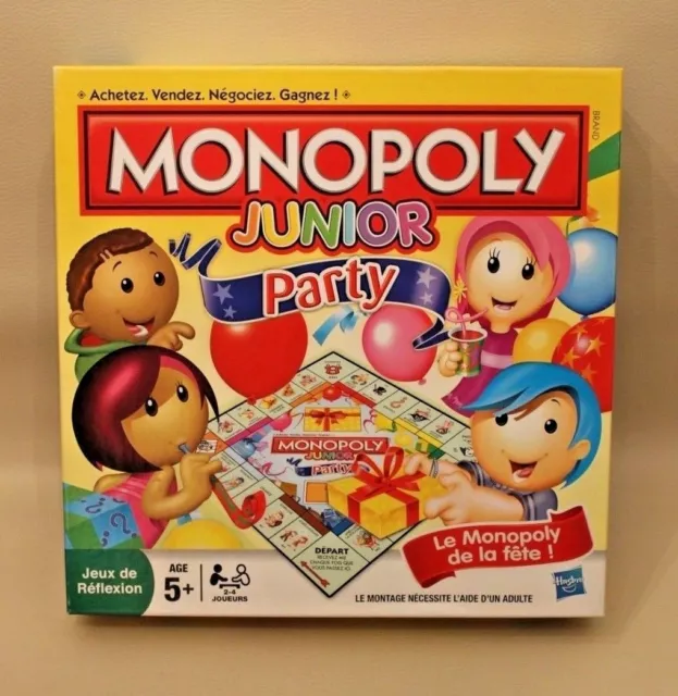 MONOPOLY - Junior, le jeu pour enfants - Jeu de Société