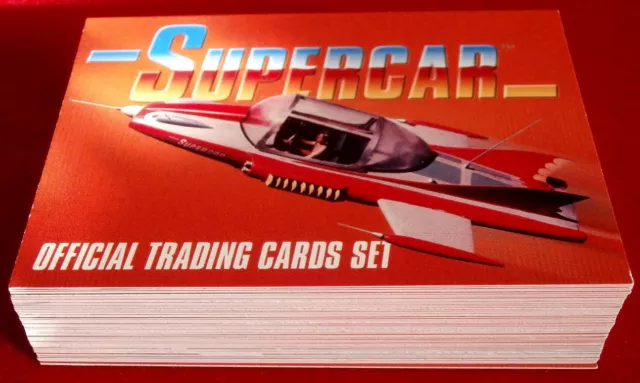 SUPERCAR - KOMPLETTES BASISSET (54 Karten) ausgestellt von Unstoppable Cards 2017