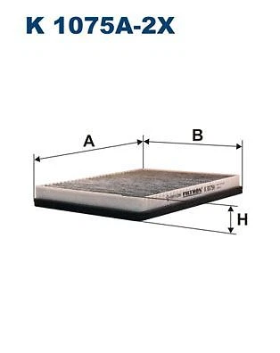 Filtro Aria Filtron AP118/3 (2 Pezzi) Per Mercedes | Compatibile Con Classe E, SLK, CLK, S, SL | Misure 355x134,5x50 Mm, Ricambio Auto - 3