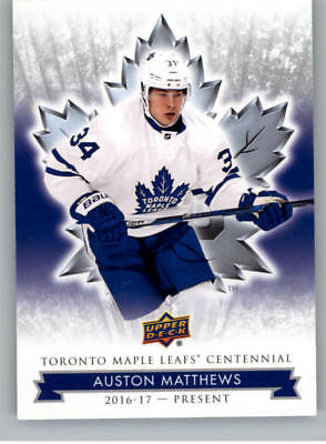 2017-18 Upper Deck Toronto Maple Leafs Centennial Pick From List (Includes SPs)