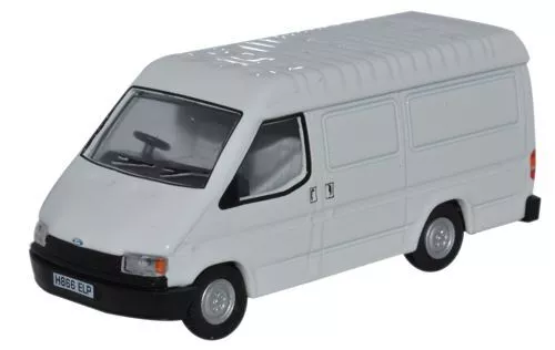 Oxford Diecast 76FT3001 OO Gauge Ford Transit Mk3 White