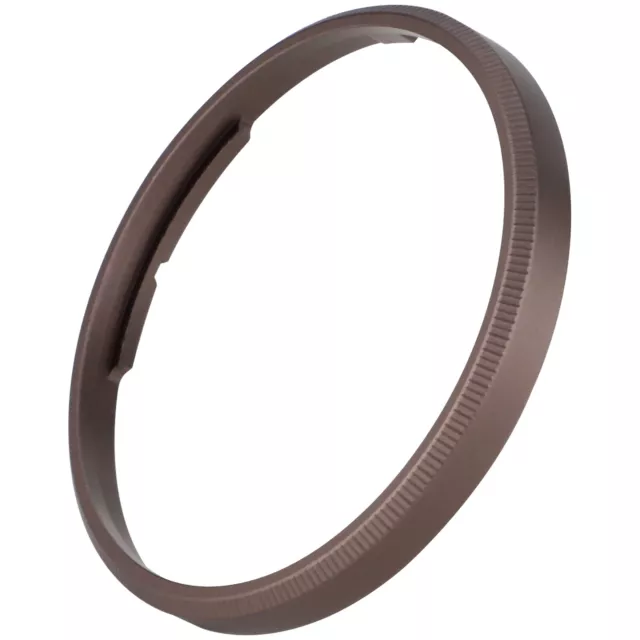 Metal Decorate Ring Cap for RICOH GR IIIX GRIIIX GR3X Camera replaces GN-2 Gray