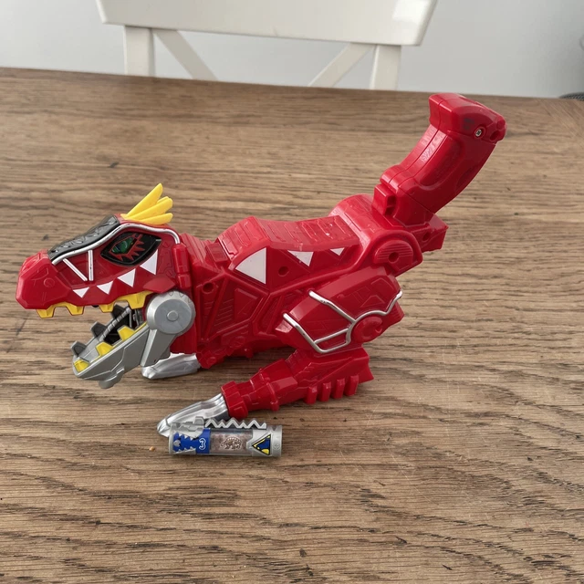 POWER RANGERS DINO Charge TRex Morpher Gun Bandai 2015 *Full Working