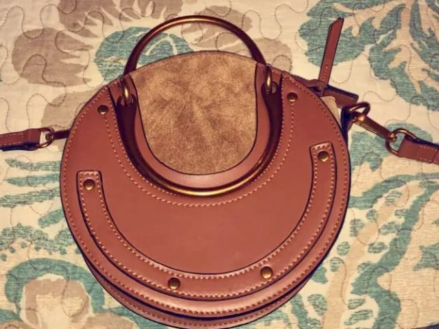 Handbag -- Unique, round shape  -- New