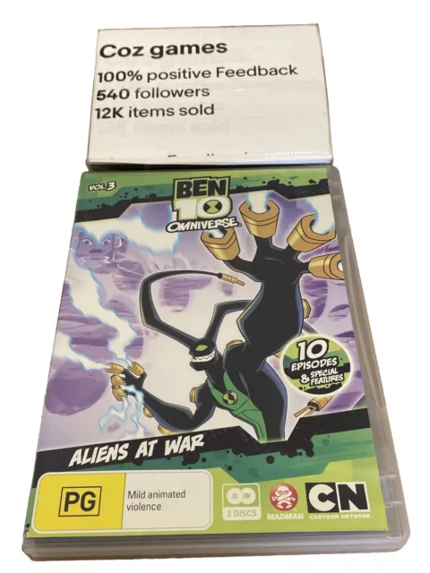 Ben 10: Omniverse: Volume 3: Aliens at War (DVD) 