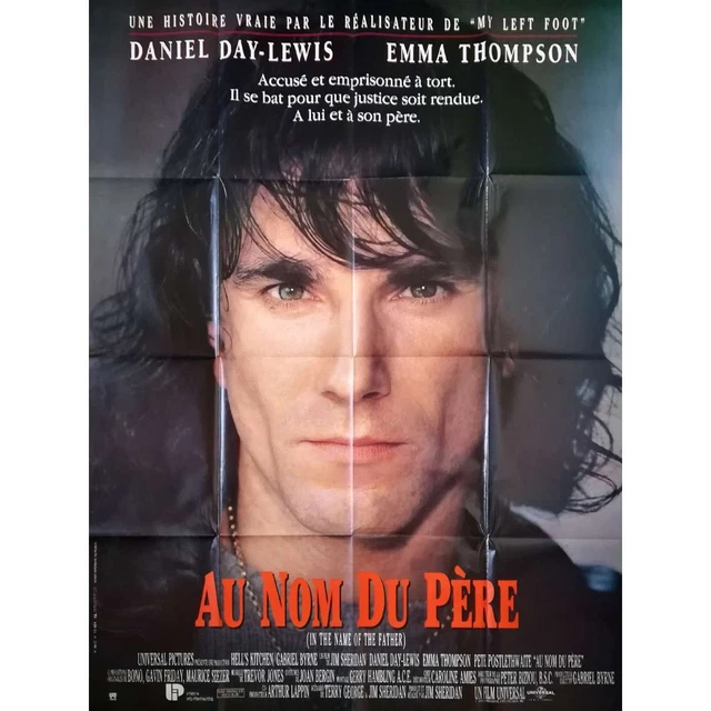 AU NOM DU PERE Affiche de film 120x160 cm. 1993 Daniel DayLewis