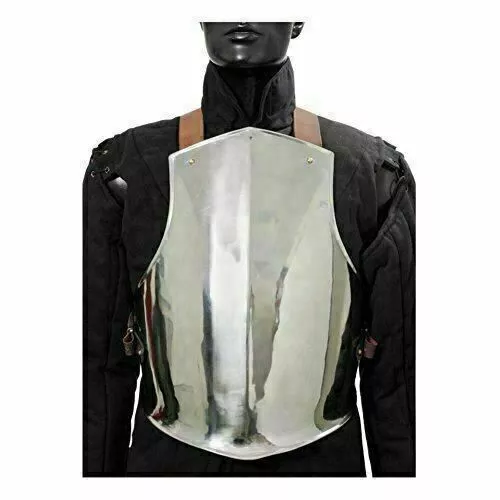 Armor Spartan Jacket Muscle Medieval Costume Roman Greek Breast Halloween JK23