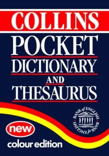 Collins Pocket Dictionary and Thesaurus by Collective Paperback Book The Cheap