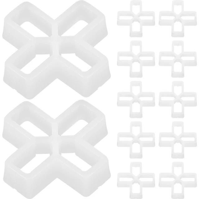 100 pz distanziatore da soffitto 10 mm sistema di livellamento piastrelle in plastica fornitura distanziatore piastrelle quadrate