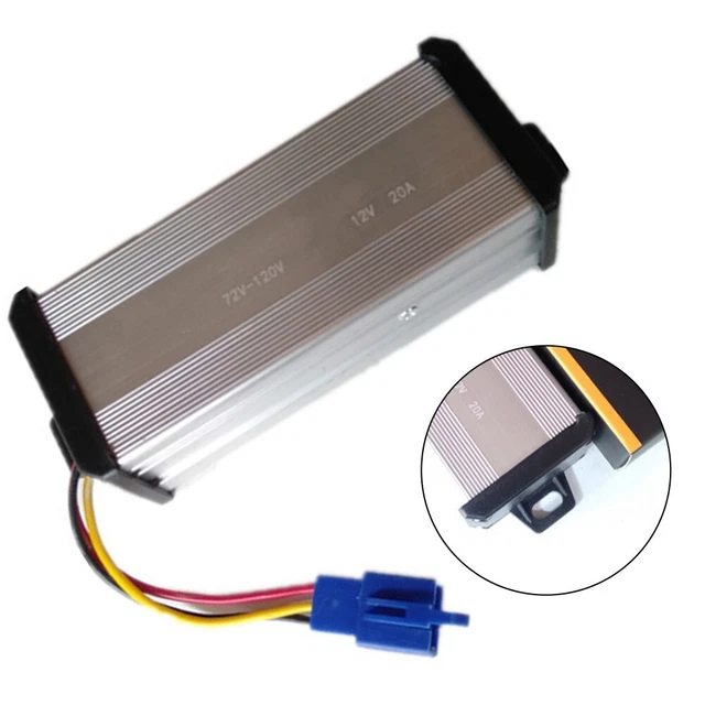 TRASFORMATORE AC DC Ebike 72VTo 12V 20A Utilizzo protezione corrente ...