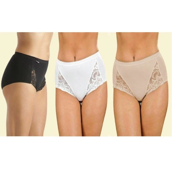 Berdita Lacey Deep Briefs - Mutandine Tipo Slip In Pizzo Donna