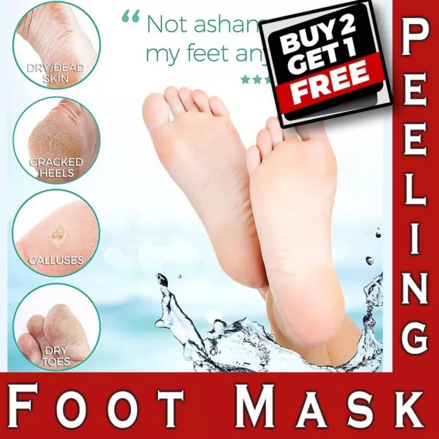 Exfoliating Peel Foot Socks Remove Dead Skin Mask Callus Baby Soft Feet