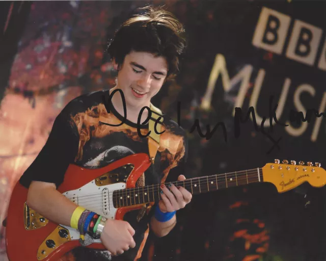 Declan Mckenna British Singer Signed Authentic 8X10 Photo C Coa Brazil Isombard