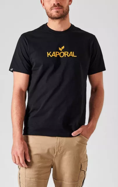 KAPORAL - T-shirt col rond - noir