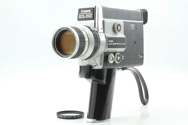 Canon Auto Zoom 518 SV Super8 8mm Film Movie Camera Free Ship JAPAN【EXC+5】