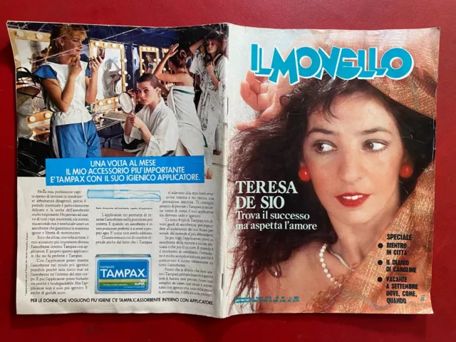 IL MONELLO n.36/1983 TERESA DE SIO VASCO ROSSI il diario di CAROLINE DI MONACO