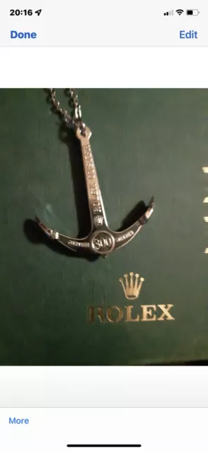 rolex submariner oyster anchor