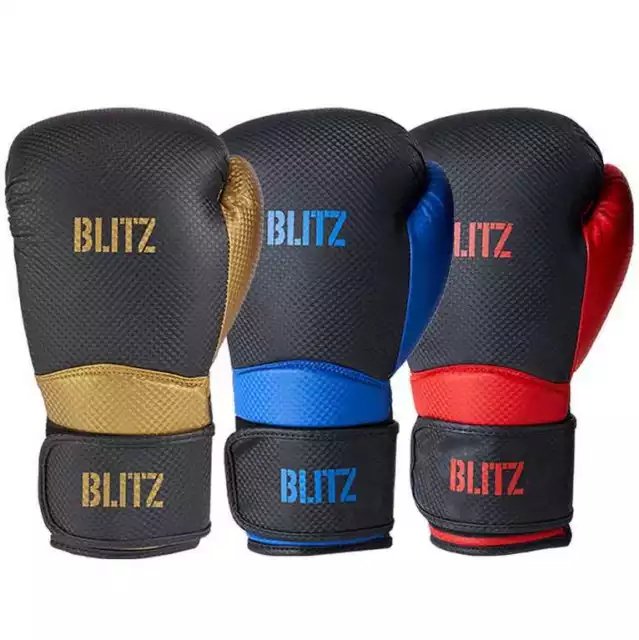 Blitz Sports Centurion Boxing Gloves Muay Thai Mens Sparring Fight