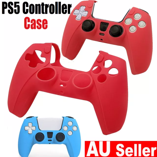 For PlayStation PS5 Controller Protective Soft Silicone Cover Anti-Slip Case AU