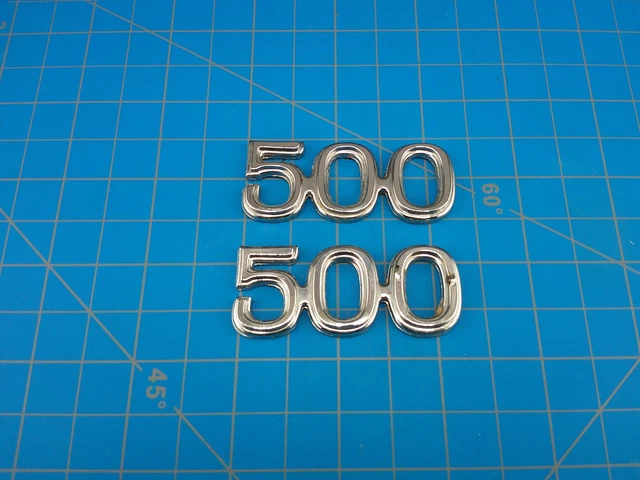 Ford 7.3L Super Duty Chrome Emblem Badge - F350 To F750 Fender Decal, OEM Style
