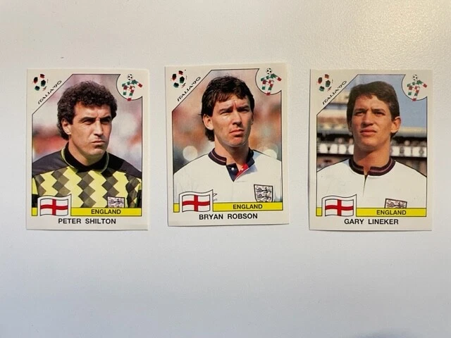 Panini WM 1990 - Bild Nr.  383/ 395/ 399 - ungeklebt - Original Panini Bild