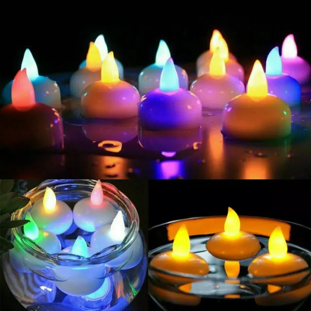 Water sensor floating discount led lights