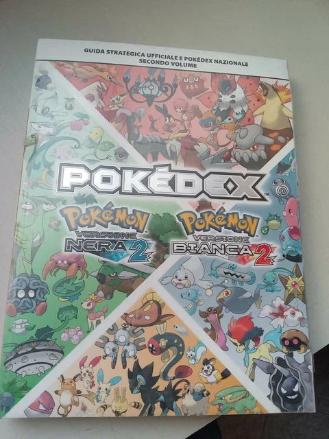 Pokemon Nera e Bianca 2  Vol.2  guida strategica italiana  nuova incelofanata