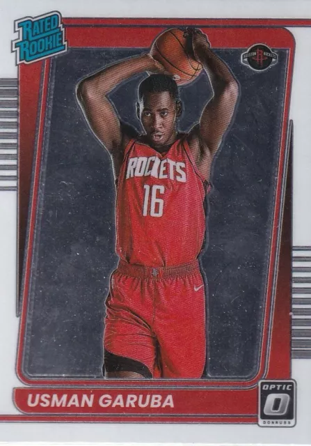 2021-22 Panini Donruss Optic NBA Numéro 188 Usman Garuba Rated Rookie