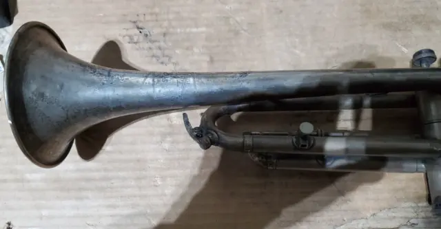 Very early 1912 Frank Holton Collegiate Trumpet  13392 3