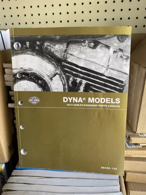 2014 Harley Davidson Dyna Parts Catalog 99439-14A