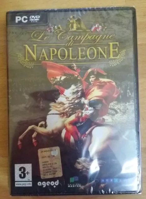 Gioco Pc Dvd Rom, "Le Campagne Di Napoleone ", Sigillato