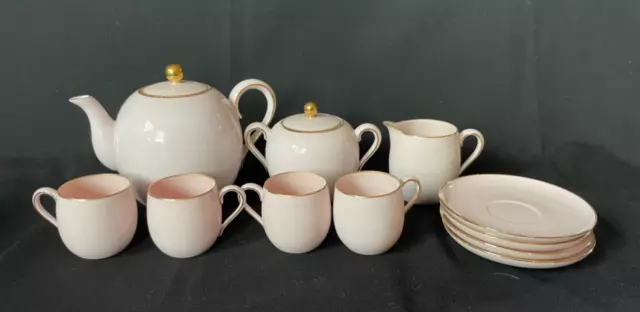Vintage Koran China Pink & Gold Tea Set - Occupied Japan Vintage Koran China Pink & Gold Tea Set - Occupied Japan