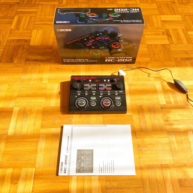 Boss RC-202 Loop Station with original box, documents and power supply! Mint! 11