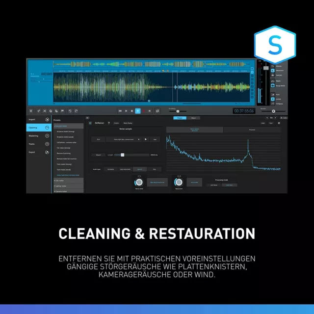 SOUND FORGE Audio Cleaning Lab 4 | Music Software [1 Lizenz | 1 License] 3