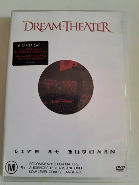 Dream Theatre-Live at the Budokan, Japan DVD - Region 4 Aus - FAST POST