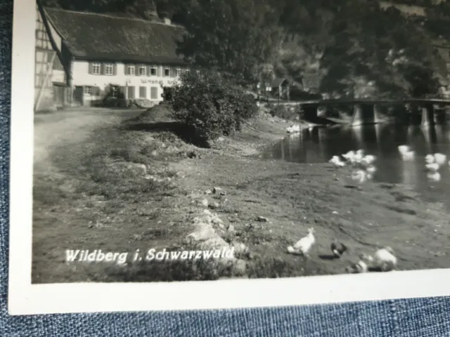 Wildberg Schwarzwald AK Postkarte 1942 Deutsche Reich Ansichtskarte Card 2WK WW2 2