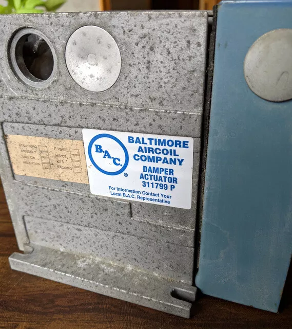 BAC Damper Actuator unit 311799P Baltimore Aircoil Company