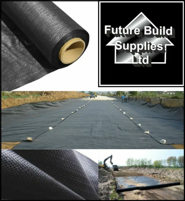 Woven Weed Non Woven Geotextile Membrane Soakaway Crate Terram 2.25 & 1m Wide