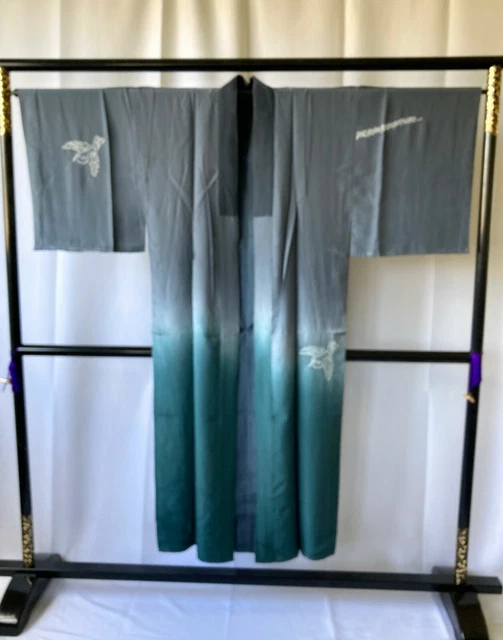 Vintage Japanese juban kimono - Antique Mens Juban 2