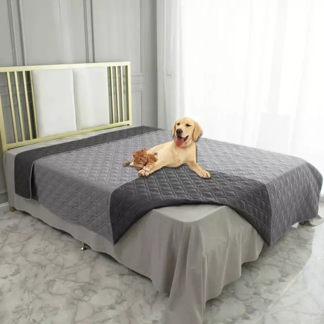 Ameritex Waterproof Dog Bed Cover Pet Blanket for Furniture Bed Couch Sofa Rever