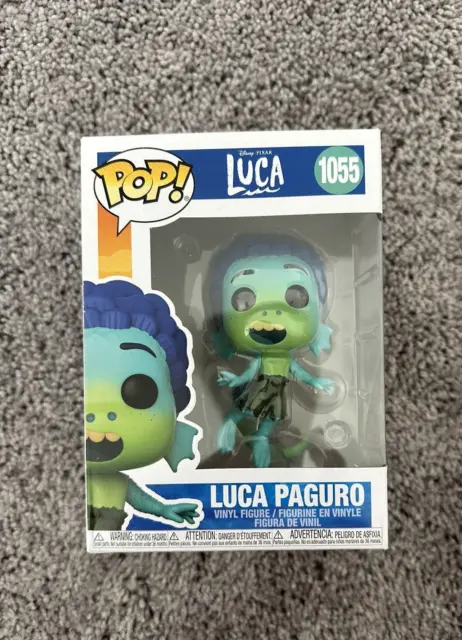 Funko Pop! Disney Pixar Luca - Luca Paguro (Sea Monster) #1055 Vinyl Figure  New
