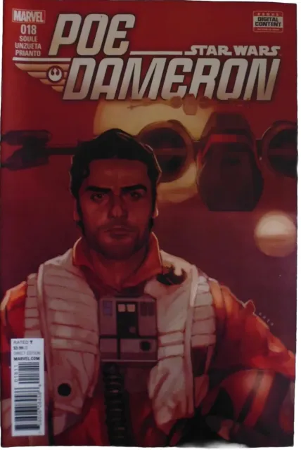 Star Wars : Poe Dameron Issue  # 18.  Marvel Comics 2017.  1St Print