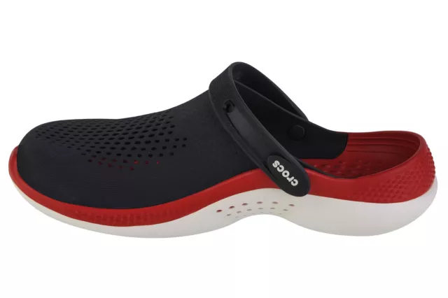 le ciabatte Uomo, Crocs Literide 360 Clog, granata 2