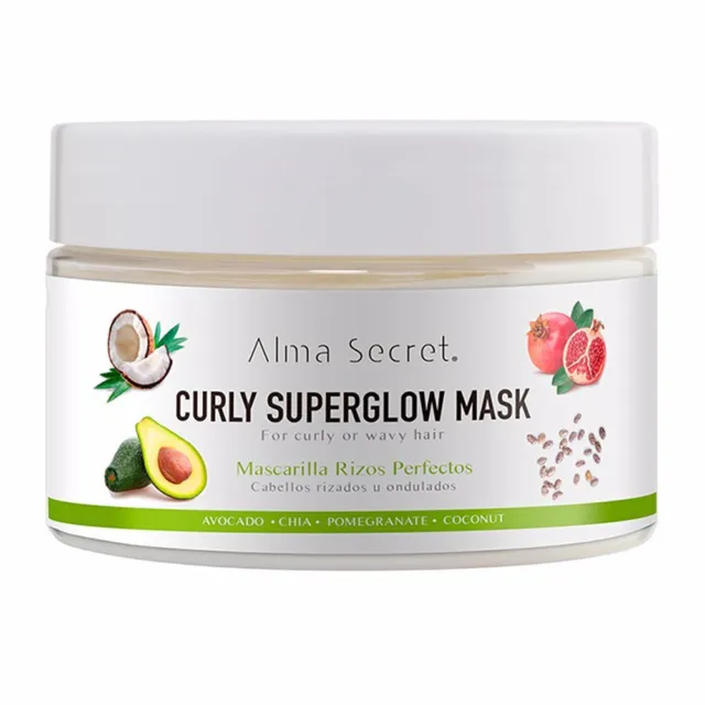 Capelli Alma Secret unisex CURLY SUPERGLOW mask 250 ml