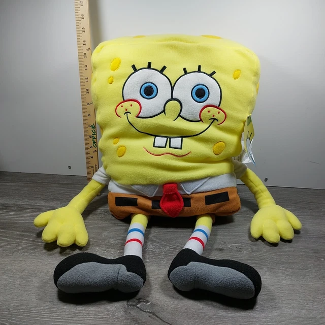 CUDDLE PILLOW SPONGEBOB Squarepants Plush Large 24 Inch Stuffed Animal