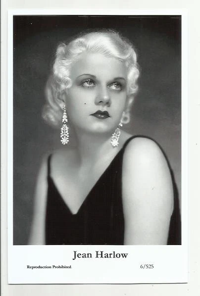 (Bx31) Jean Harlow Swiftsure Photo Postcard (6/525) Filmstar Pin Up Glamour